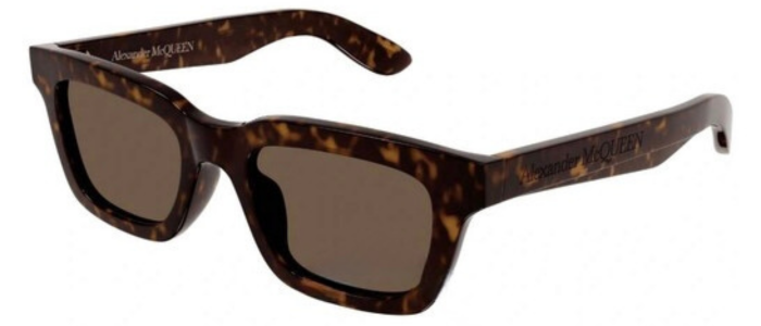 Alexander Mcqueen Brown Eyewear