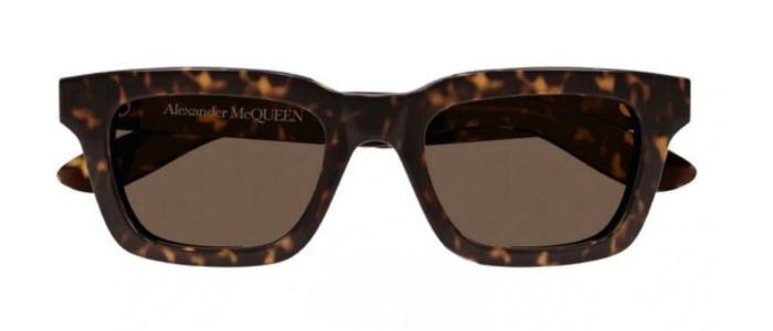 Alexander Mcqueen Brown Eyewear