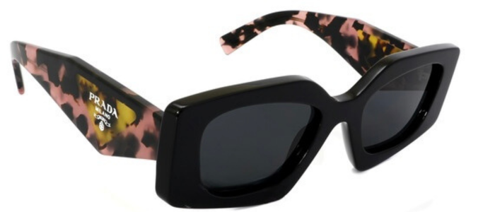 Prada Black Pink Eyewear